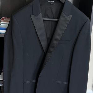 Express men black suit size 32x34